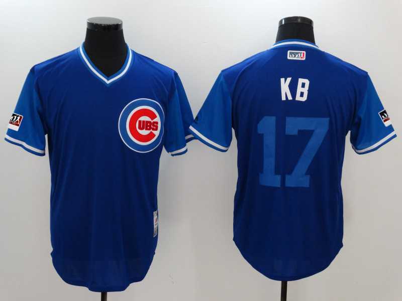 Cubs 17 Kris Bryant KB Royal 2018 Players Weekend Stitched Jersey,We sell and wholesale Cubs 17 Kris Bryant KB Royal 2018 Players Weekend Stitched Jersey on line form chian!